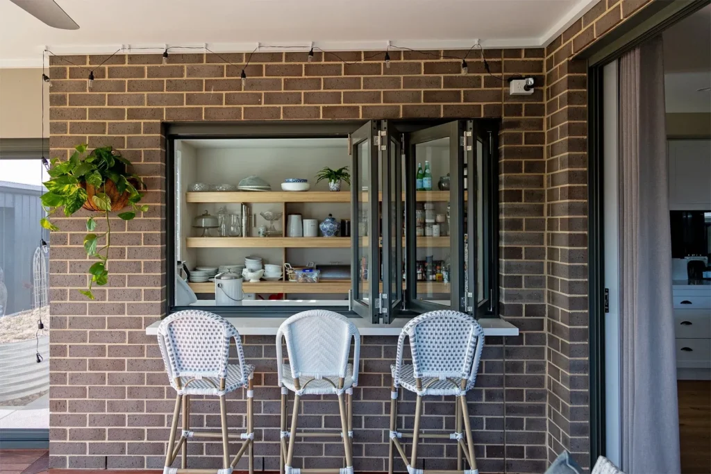 100 Series Bifold Kitchen Windows